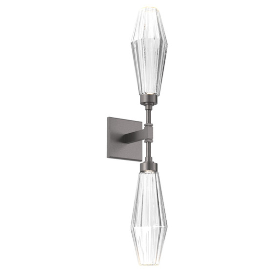 Sconces Double Glass by Hammerton Studio ( 404 | IDB0049-02-GP-RC-L3 Aalto ) 