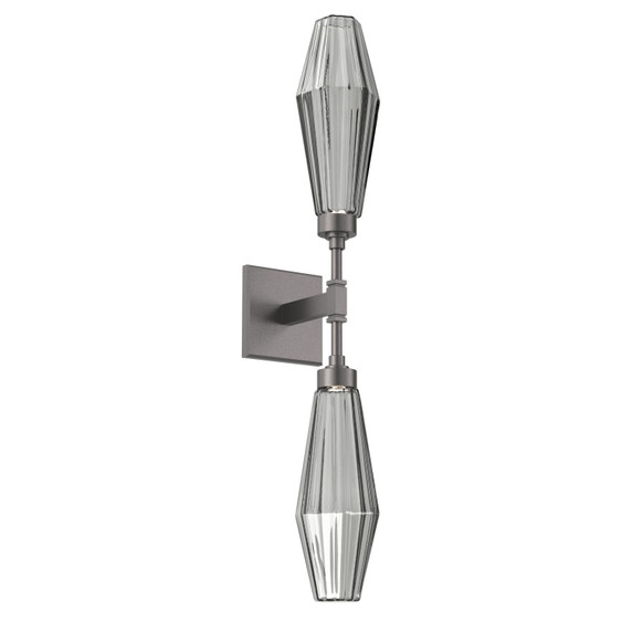 Sconces Double Glass by Hammerton Studio ( 404 | IDB0049-02-GP-RS-L1 Aalto ) 