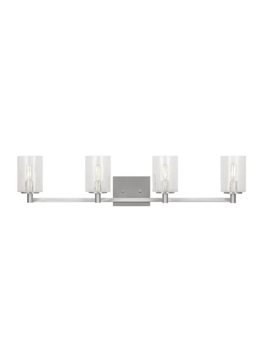 Bathroom Fixtures Four Lights by Generation Lighting ( 1 | GLV1034BS Parker ) 