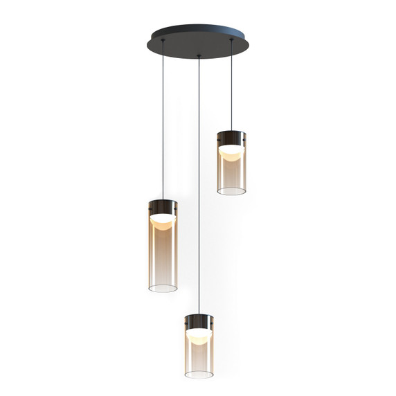 Mini Chandeliers Multi-Port/Cascade by ET2 ( 86 | E21183-05GM Highball ) 