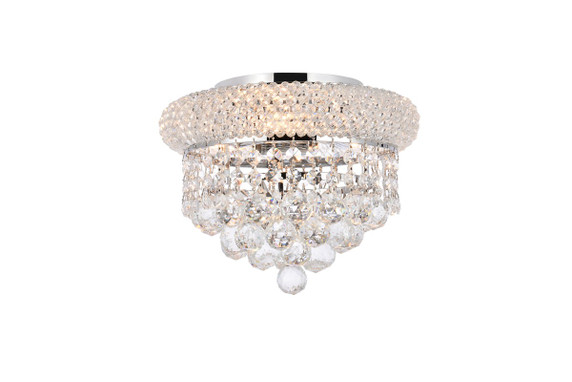 Flush Mounts Glass Down by Elegant Lighting ( 173 | V1800F10C/RC Primo ) 