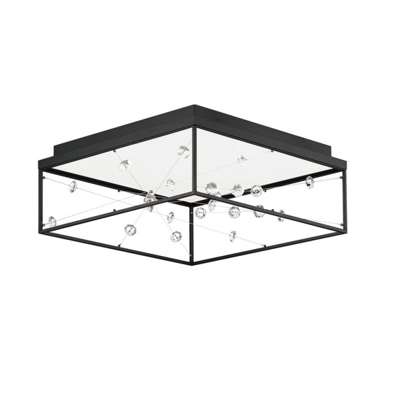 Flush Mounts Cage Style by ET2 ( 86 | E21250-20BK Entanglement ) 