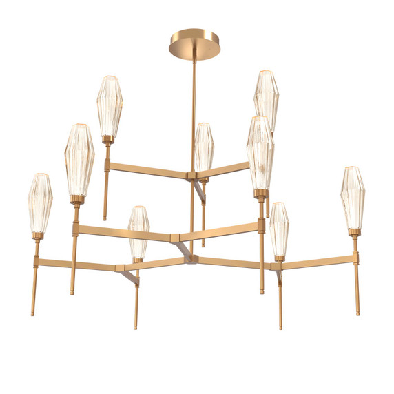 Large Chandeliers Glass Shade by Hammerton Studio ( 404 | CHB0049-54-NB-RA-001-L1 Aalto ) 