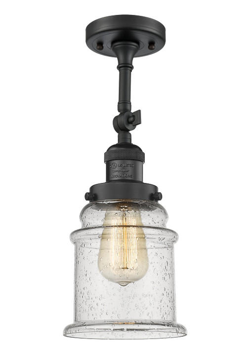 Semi-Flush Mts. Directional by Innovations ( 405 | 201F-BK-G184-LED Franklin Restoration ) 