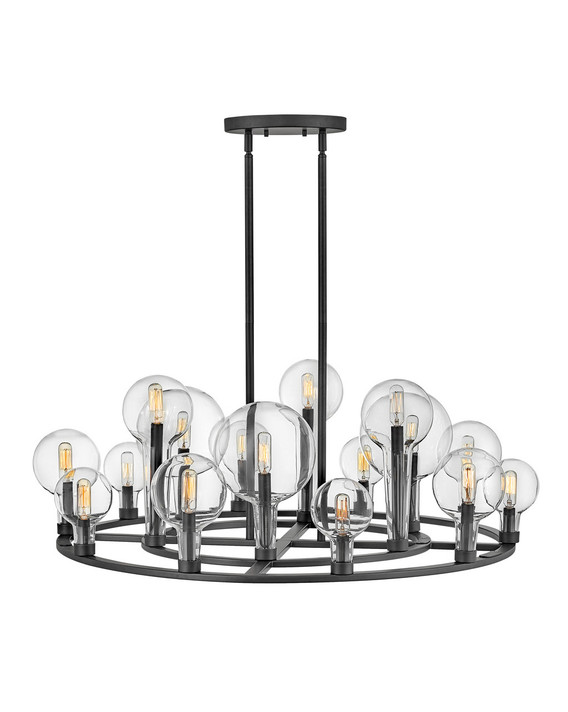 Large Chandeliers Glass Shade by Hinkley ( 13 | 30529BK Alchemy ) 