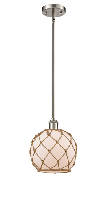 Mini Pendants Glass Down by Innovations ( 405 | 516-1S-SN-G121-8RB-LED Ballston ) 