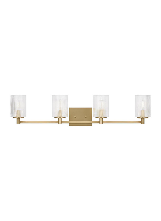 Bathroom Fixtures Four Lights by Generation Lighting ( 1 | GLV1044SB Lando ) 
