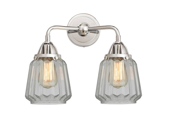 Bathroom Fixtures Two Lights by Innovations ( 405 | 288-2W-PC-G142-LED Nouveau 2 ) 