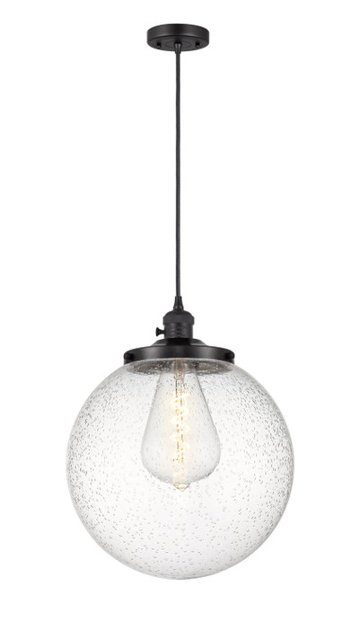 Pendants Sphere by Innovations ( 405 | 201CSW-BK-G204-14 Franklin Restoration ) 