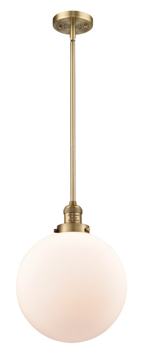 Pendants Sphere by Innovations ( 405 | 201S-BB-G201-12-LED Franklin Restoration ) 