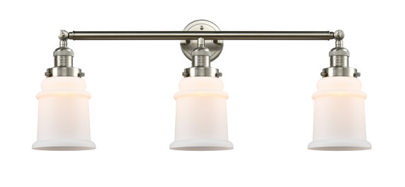 Bathroom Fixtures Three Lights by Innovations ( 405 | 205-SN-G181 Franklin Restoration ) 