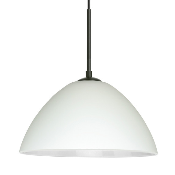 Mini Pendants Glass Down by Besa ( 74 | J-420107-LED-BK Besa Tessa Pendant ) 