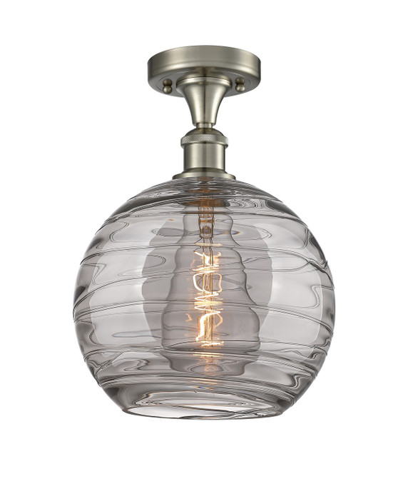 Semi-Flush Mts. Glass Down by Innovations ( 405 | 516-1C-SN-G1213-10SM Ballston ) 