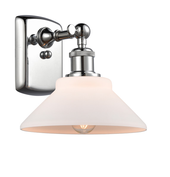 Sconces Single Glass by Innovations ( 405 | 516-1W-PC-G131-LED Ballston ) 