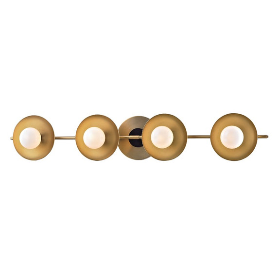 Bathroom Fixtures Four Lights by Hudson Valley ( 70 | 9804-AGB Julien ) 