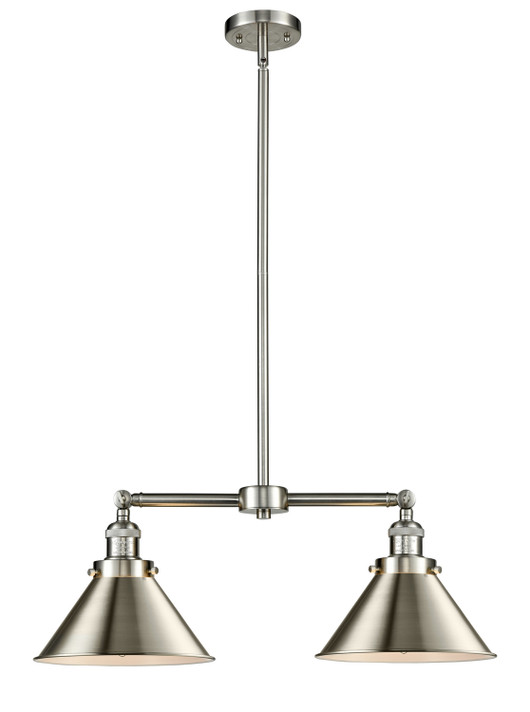 Linear/Island 2 Light Bar by Innovations ( 405 | 209-SN-M10-SN Franklin Restoration ) 
