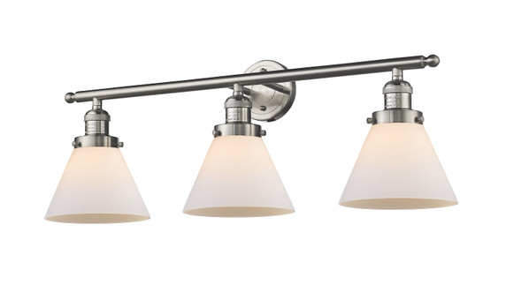 Bathroom Fixtures Three Lights by Innovations ( 405 | 205-SN-G41-LED Franklin Restoration ) 