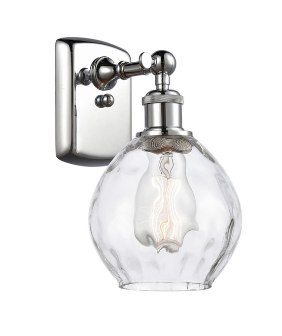 Sconces Single Glass by Innovations ( 405 | 516-1W-PC-G362 Ballston ) 