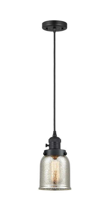 Mini Pendants Glass Down by Innovations ( 405 | 201CSW-BK-G58-LED Franklin Restoration ) 