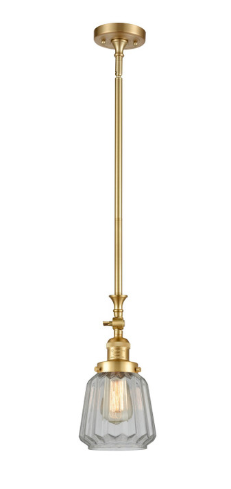 Mini Pendants Glass Down by Innovations ( 405 | 206-SG-G142-LED Franklin Restoration ) 