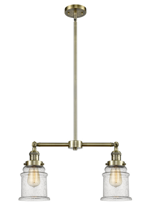 Linear/Island 2 Light Bar by Innovations ( 405 | 209-AB-G184-LED Franklin Restoration ) 