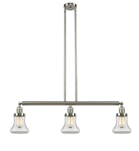 Linear/Island 3 Light Bar by Innovations ( 405 | 213-SN-G192-LED Franklin Restoration ) 