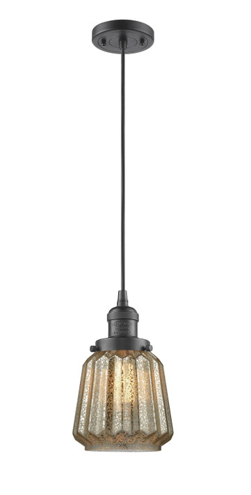 Mini Pendants Cable by Innovations ( 405 | 201C-OB-G146-LED Franklin Restoration ) 