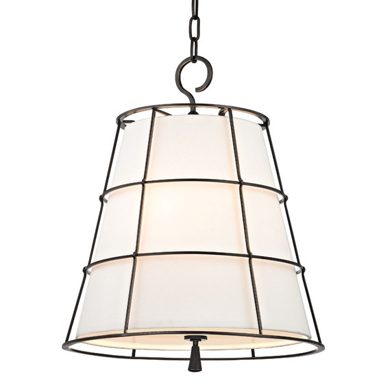 Pendants Fabric Shade by Hudson Valley ( 70 | 9818-OB Savona ) 
