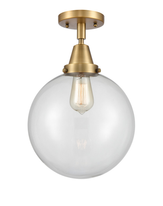 Flush Mounts Glass Down by Innovations ( 405 | 447-1C-BB-G202-10-LED Caden ) 