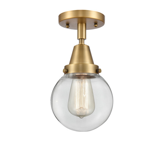 Flush Mounts Glass Down by Innovations ( 405 | 447-1C-BB-G202-6-LED Caden ) 