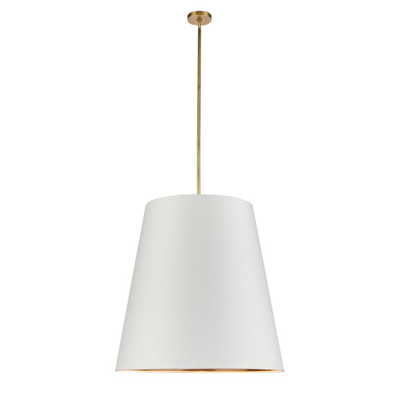 Pendants Fabric Shade by Alora ( 452 | PD311030VBWG Calor ) 