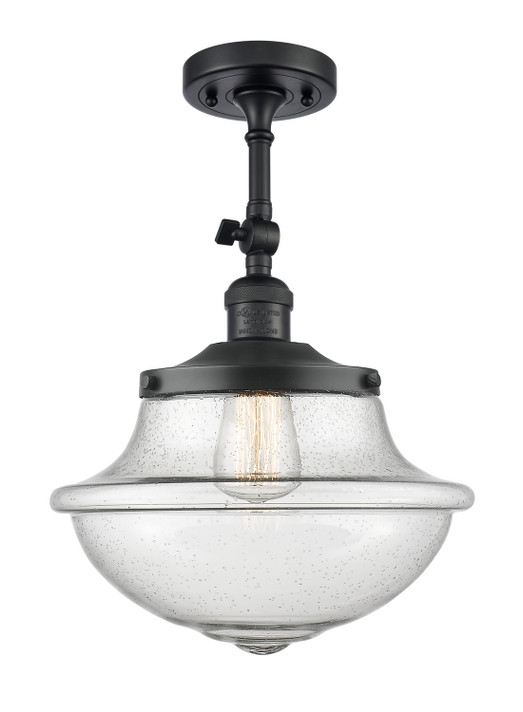 Semi-Flush Mts. Geometric/Linear by Innovations ( 405 | 201F-BK-G544 Franklin Restoration ) 