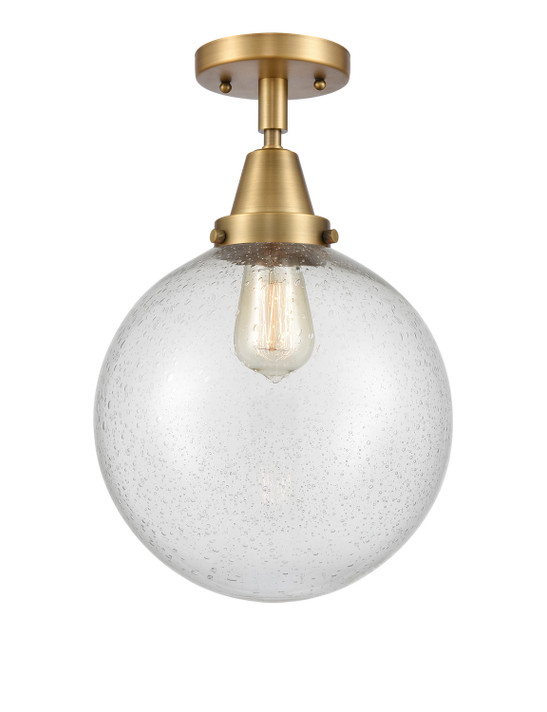 Flush Mounts Glass Down by Innovations ( 405 | 447-1C-BB-G204-10-LED Caden ) 
