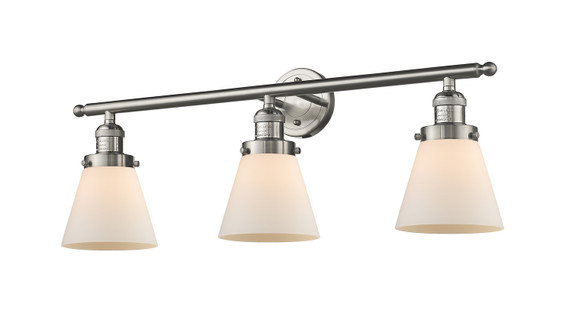 Bathroom Fixtures Three Lights by Innovations ( 405 | 205-SN-G61-LED Franklin Restoration ) 