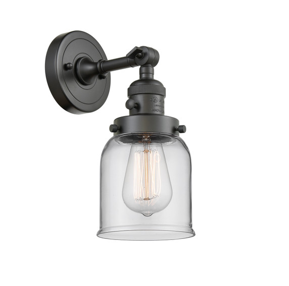 Sconces Single Glass by Innovations ( 405 | 203SW-OB-G52 Franklin Restoration ) 
