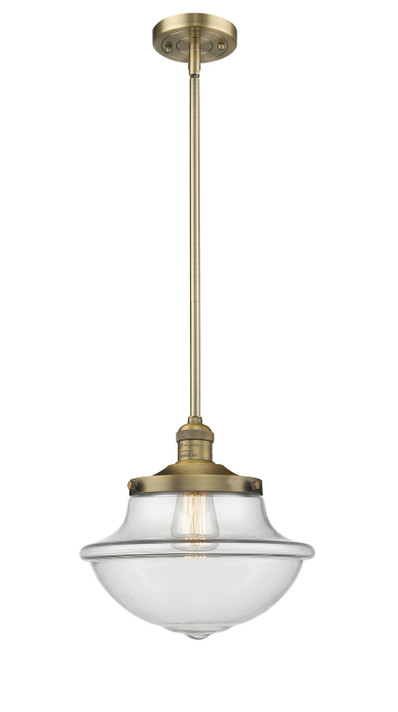 Pendants Glass Down by Innovations ( 405 | 201S-BB-G542 Franklin Restoration ) 