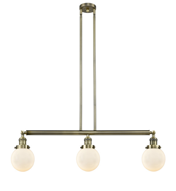 Linear/Island 3 Light Bar by Innovations ( 405 | 213-AB-G201-6 Franklin Restoration ) 