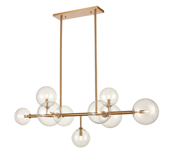 Linear/Island 4 Light + by Avenue Lighting ( 192 | HF4209-AB Delilah ) 