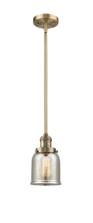 Mini Pendants Glass Down by Innovations ( 405 | 201S-BB-G58-LED Franklin Restoration ) 