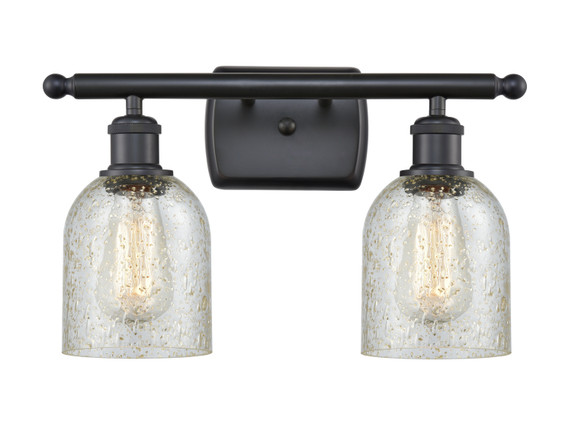 Bathroom Fixtures Two Lights by Innovations ( 405 | 516-2W-BK-G259-LED Ballston ) 