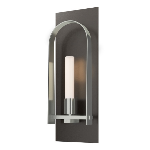 Sconces Single Glass by Hubbardton Forge ( 39 | 201070-SKT-14-85-FD0462 Triomphe ) 