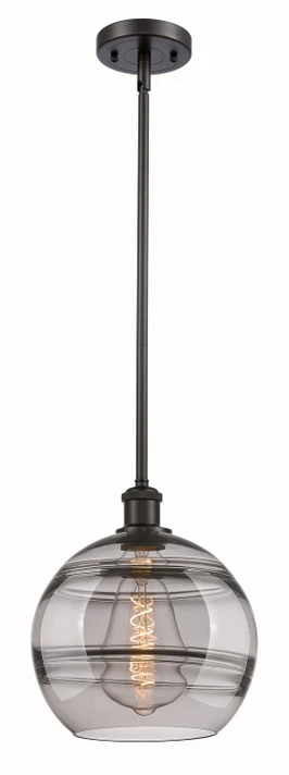 Mini Pendants Glass Down by Innovations ( 405 | 516-1S-OB-G556-10SM Ballston ) 