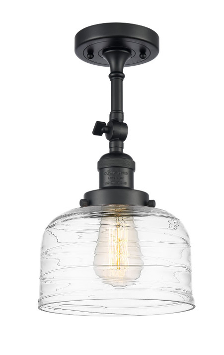Semi-Flush Mts. Directional by Innovations ( 405 | 201F-BK-G713-LED Franklin Restoration ) 