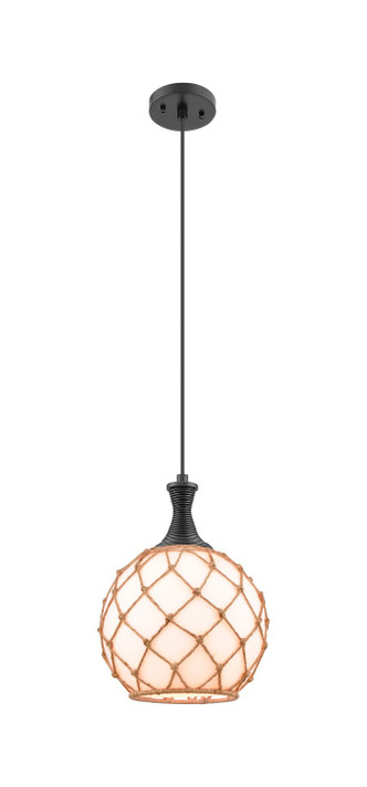 Mini Pendants Glass Down by Innovations ( 405 | 415-1P-BK-G121-10RB Ballston ) 