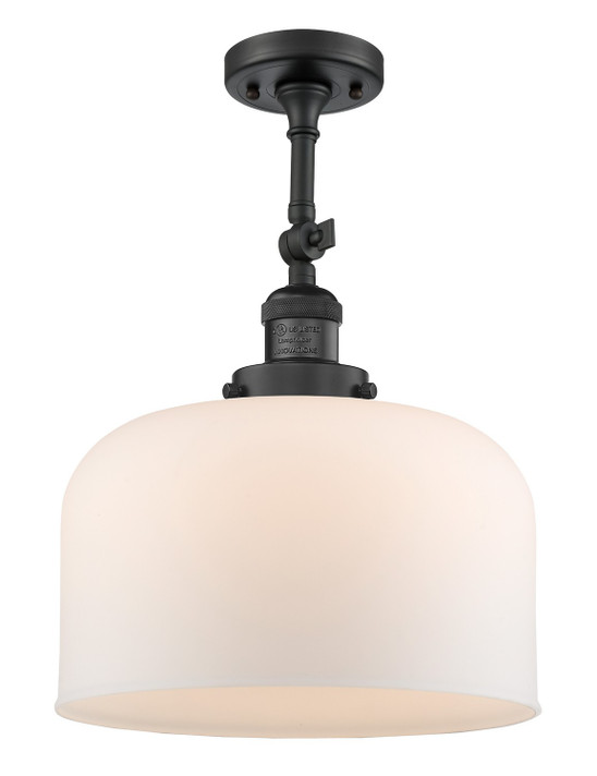 Semi-Flush Mts. Directional by Innovations ( 405 | 201F-BK-G71-L-LED Franklin Restoration ) 