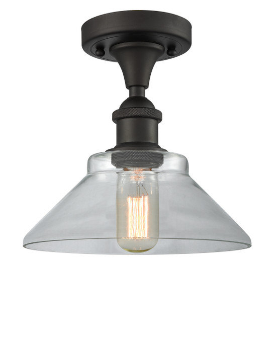 Semi-Flush Mts. Glass Down by Innovations ( 405 | 516-1C-OB-G132 Ballston ) 