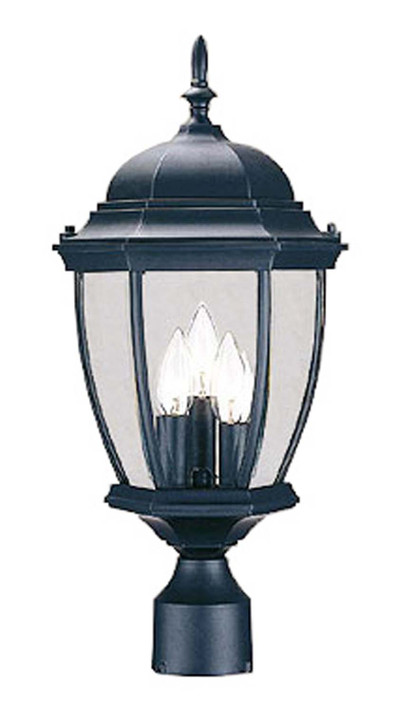 Exterior Post/Pier Head by Acclaim Lighting ( 106 | 5017BK Wexford ) 