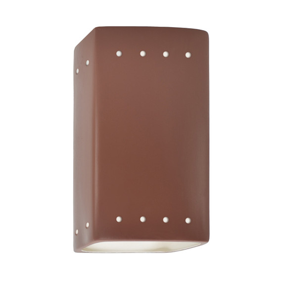 Sconces Pocket by Justice Designs ( 102 | CER-0925-CLAY-LED1-1000 ) 