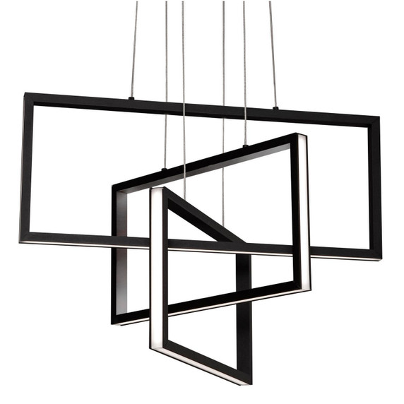Mid. Chandeliers Multi-Port/Cascade by AFX Lighting ( 162 | COLP24L30D1BK Cole ) 