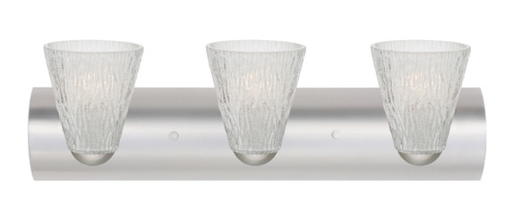 Bathroom Fixtures Three Lights by Besa ( 74 | 3WZ-NICO5GL-SN Nico ) 